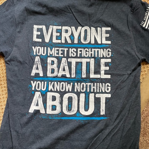 Next Level Apparel super soft cotton blend t-shirt with Be Kind on front - Picture 2 of 4